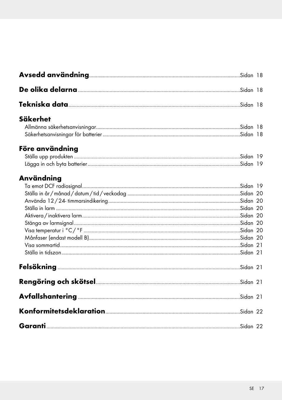 Auriol Z30237B_C User Manual | Page 17 / 48