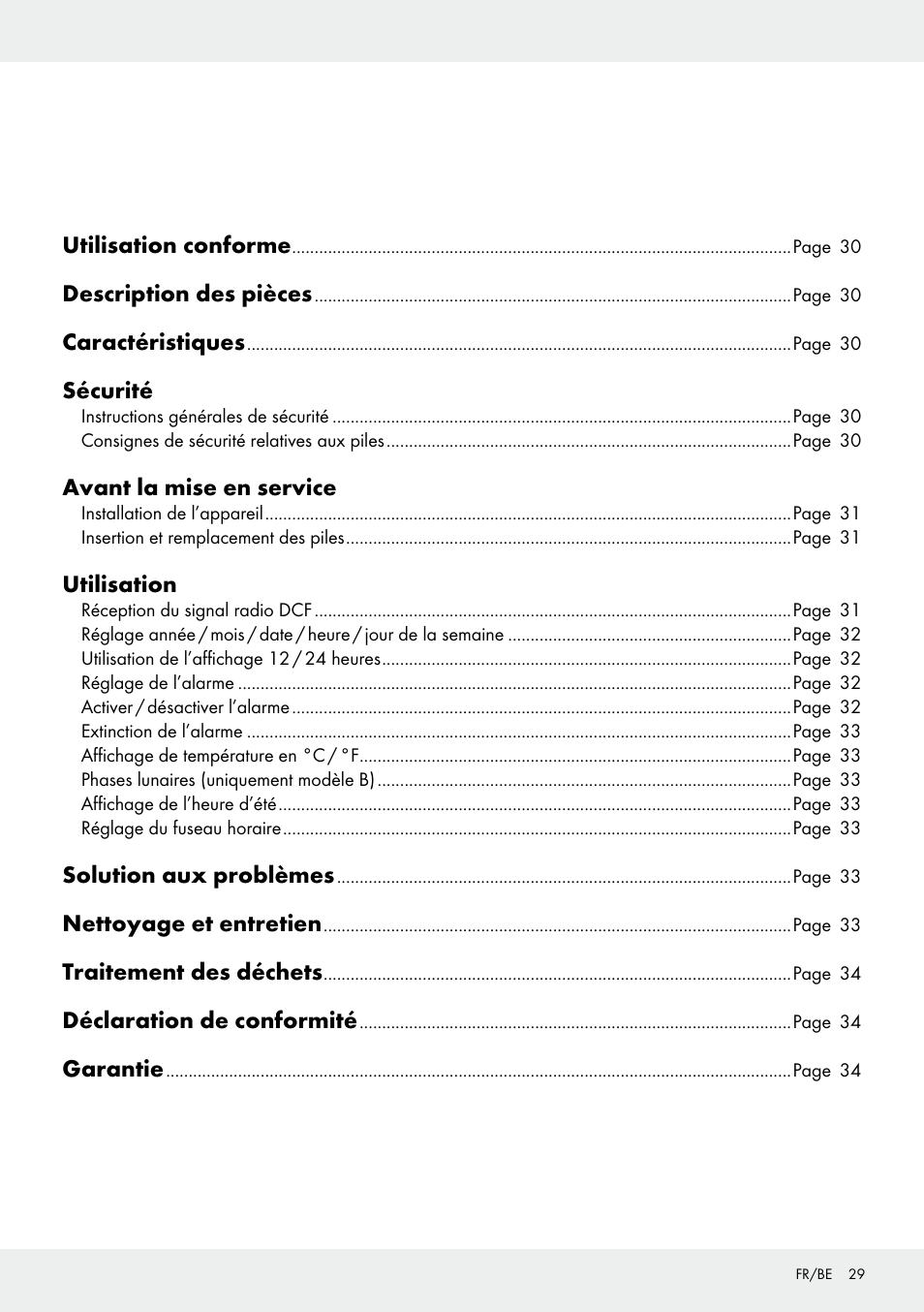 Auriol Z30237B_C User Manual | Page 29 / 48