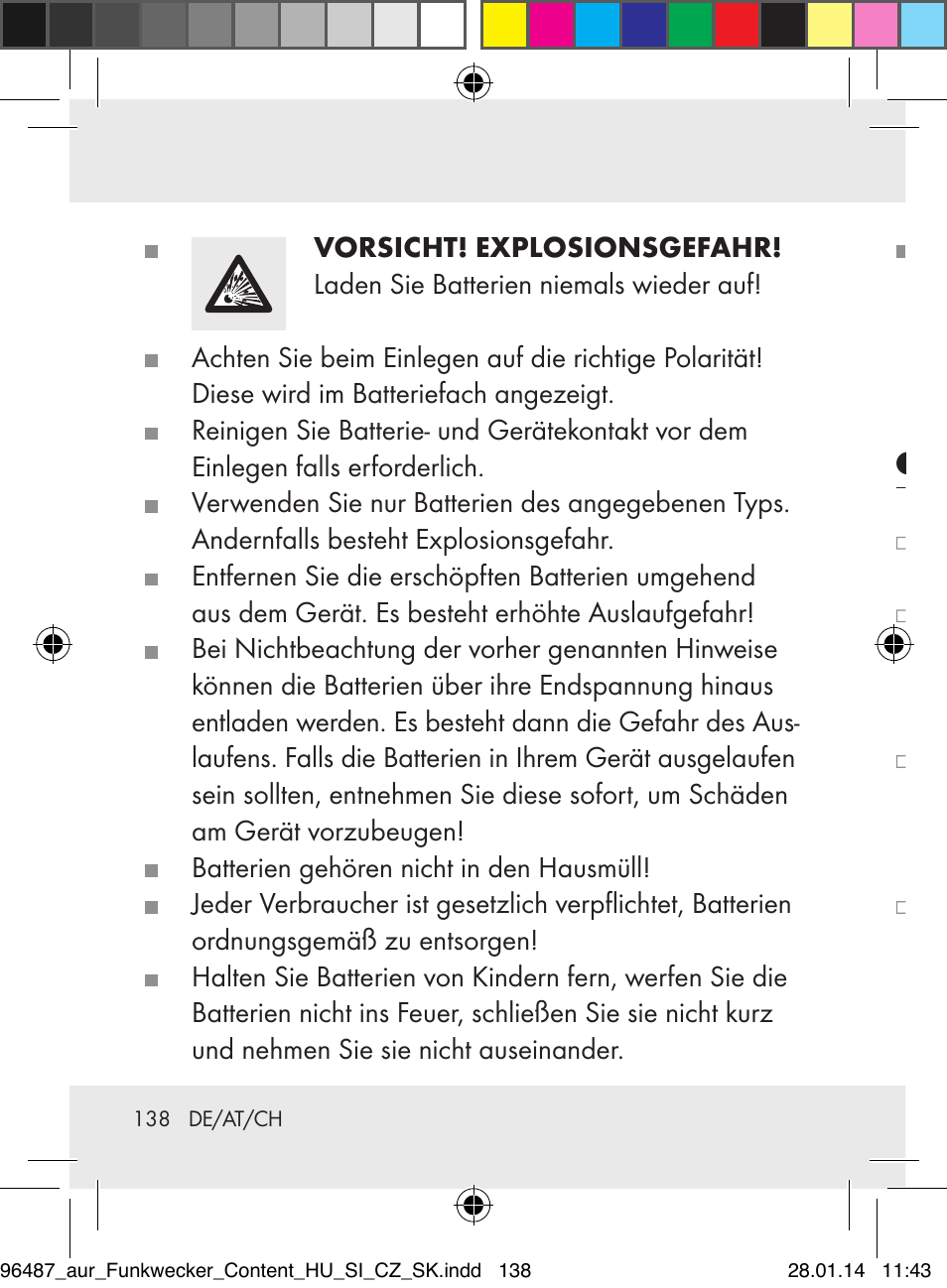 Bedienung | Auriol Z31961 User Manual | Page 138 / 153