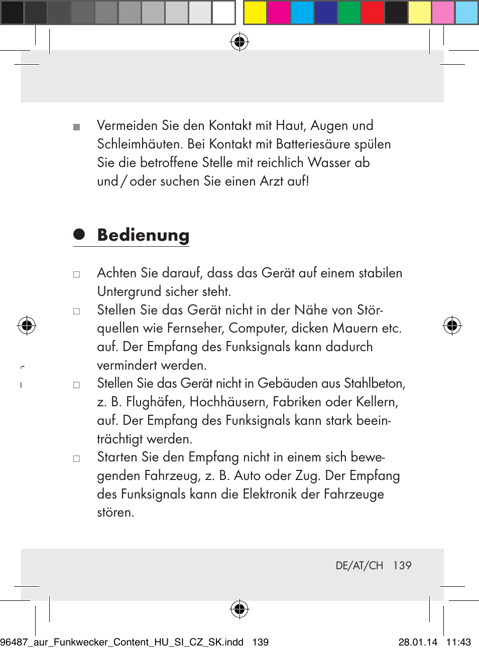 Bedienung | Auriol Z31961 User Manual | Page 139 / 153