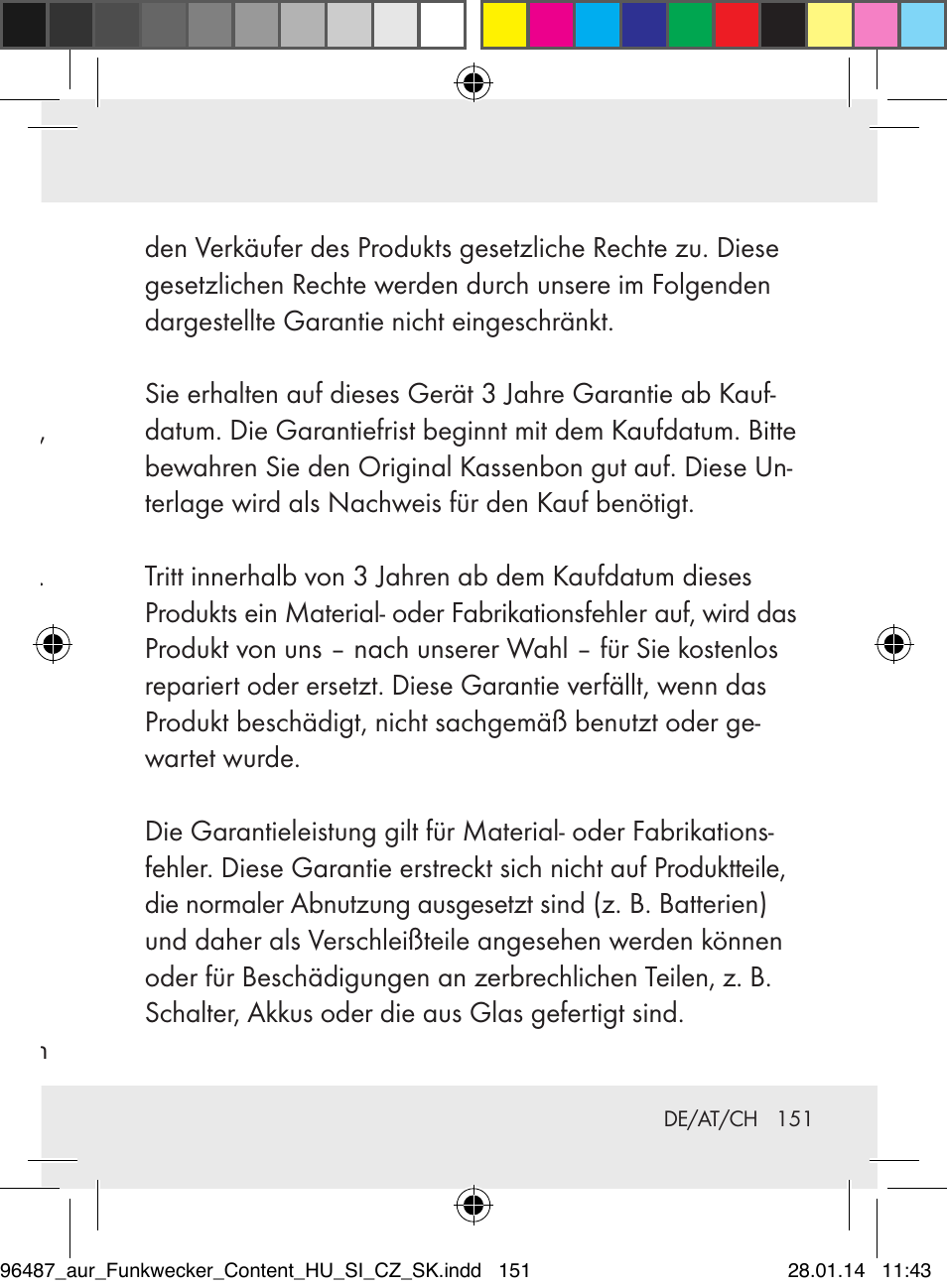 Informationen, Konformitätserklärung, Garantie | Auriol Z31961 User Manual | Page 151 / 153