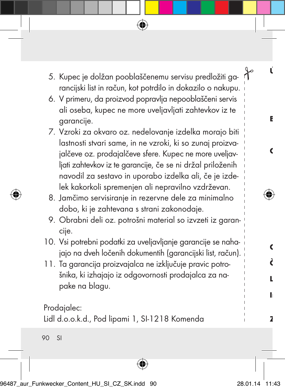 Auriol Z31961 User Manual | Page 90 / 153