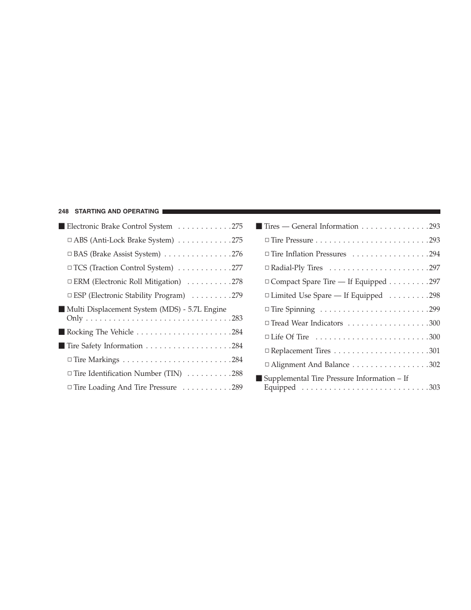 Dodge 2007 HB Durango User Manual | Page 248 / 475