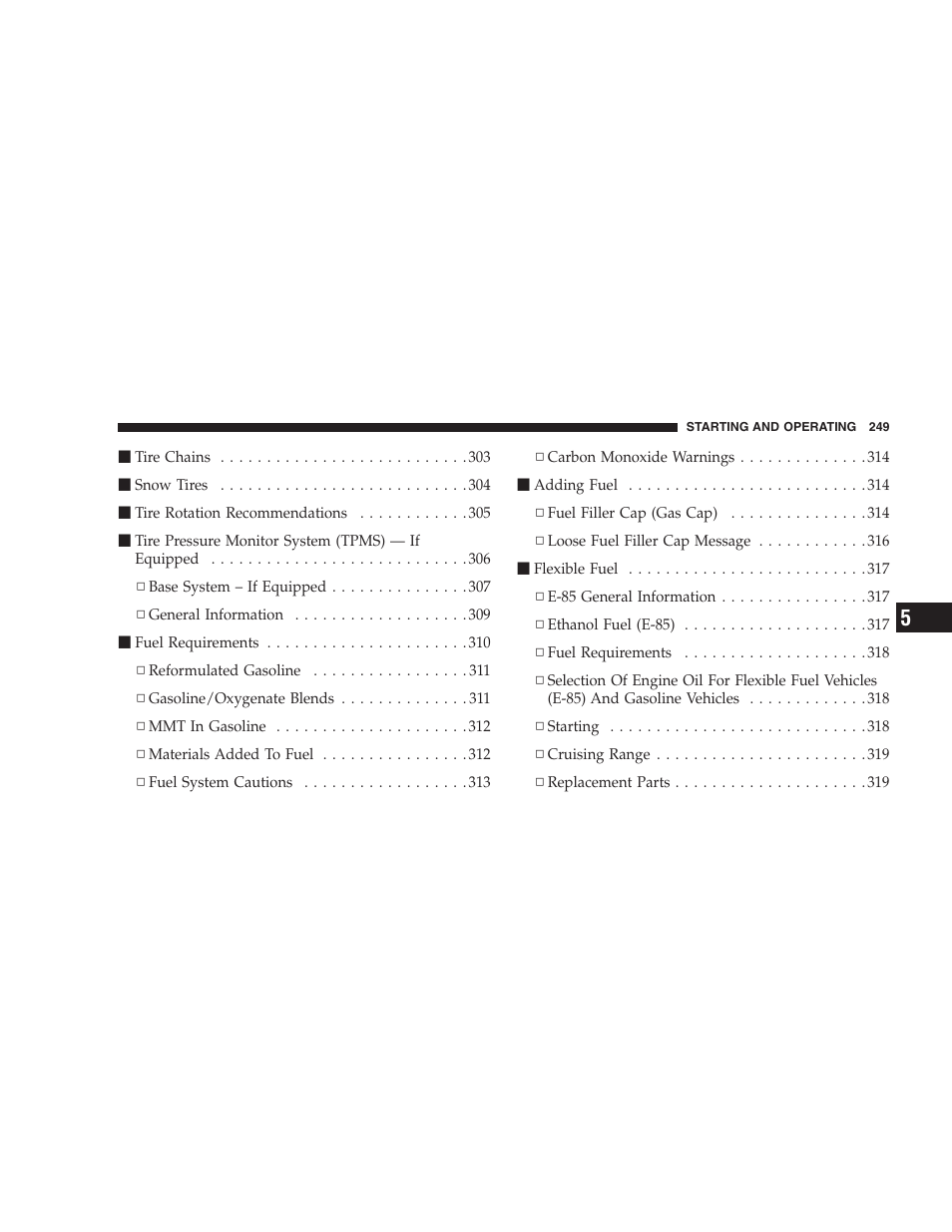 Dodge 2007 HB Durango User Manual | Page 249 / 475