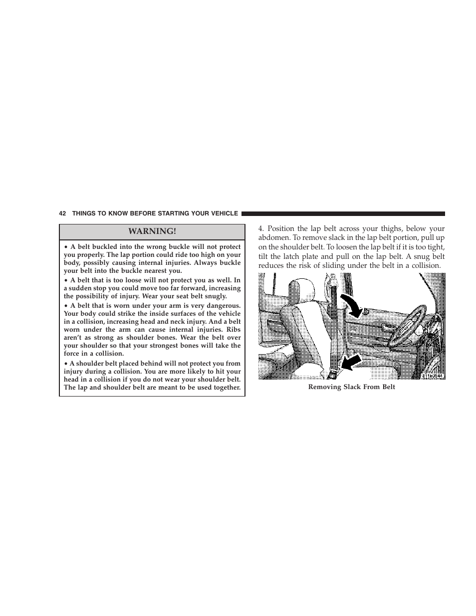 Dodge 2007 HB Durango User Manual | Page 42 / 475