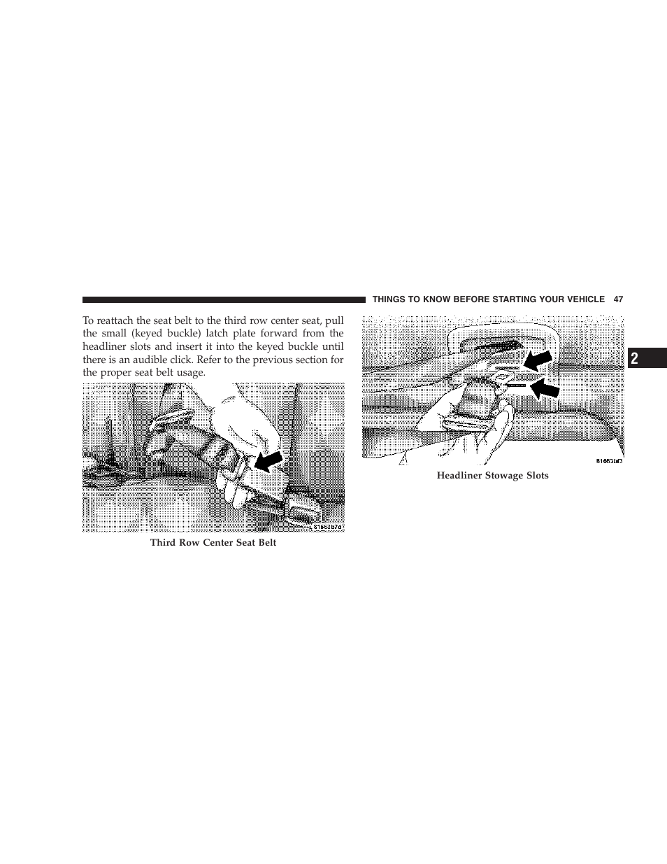 Dodge 2007 HB Durango User Manual | Page 47 / 475