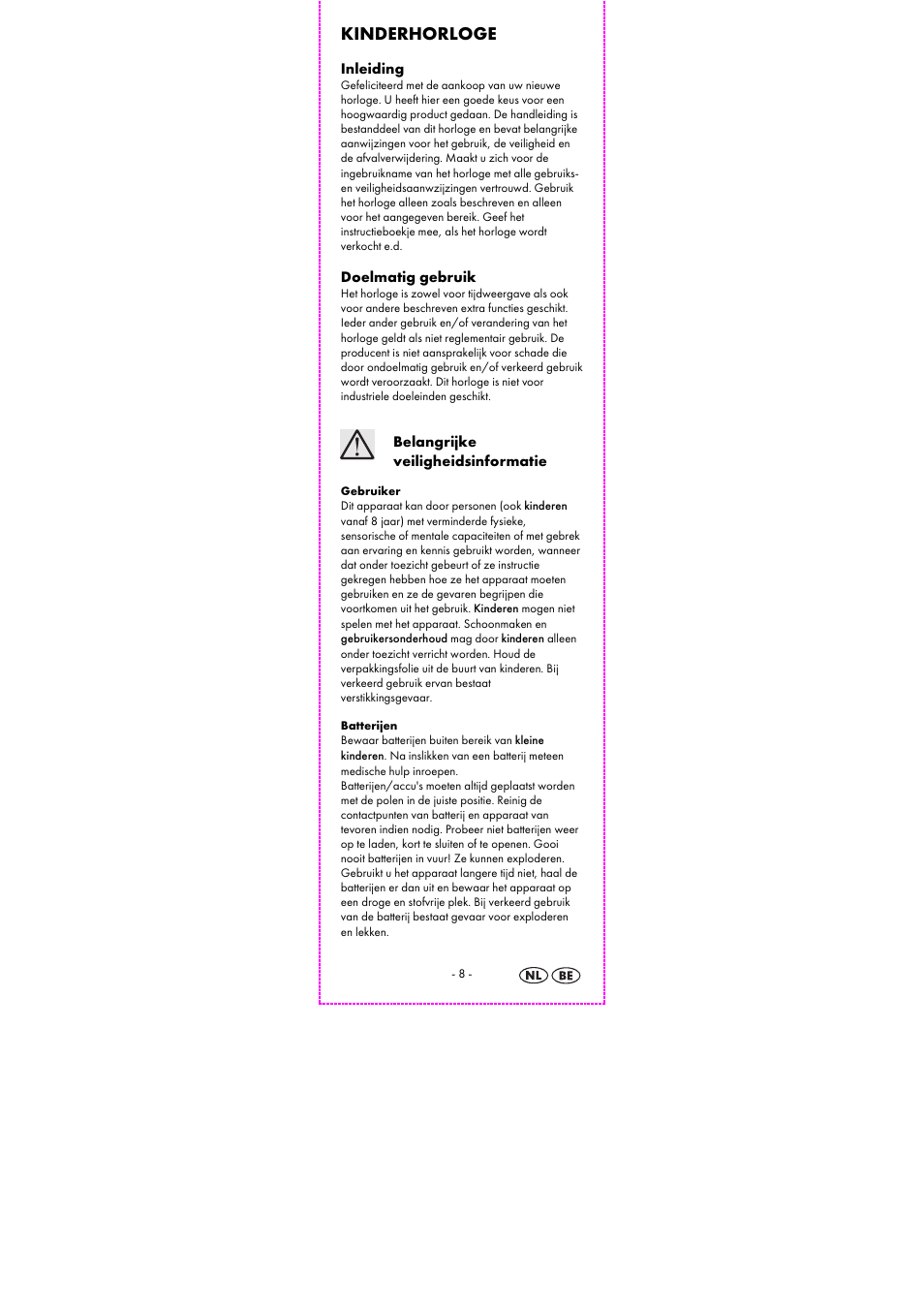 Kinderhorloge | Auriol 2-LD3925-1_2 User Manual | Page 10 / 26