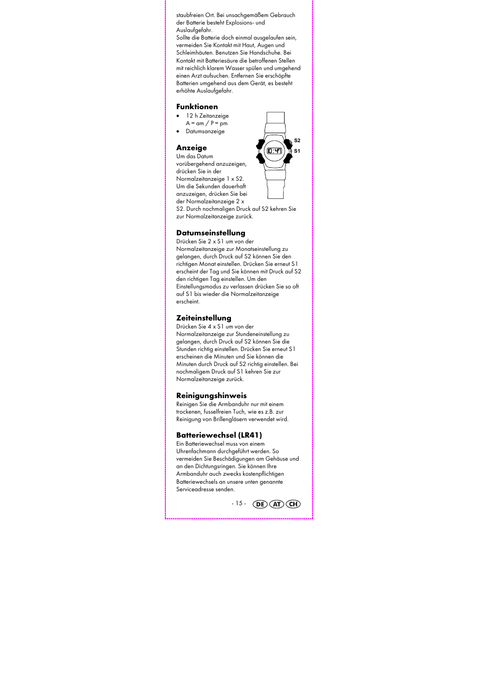 Auriol 2-LD3925-1_2 User Manual | Page 17 / 26