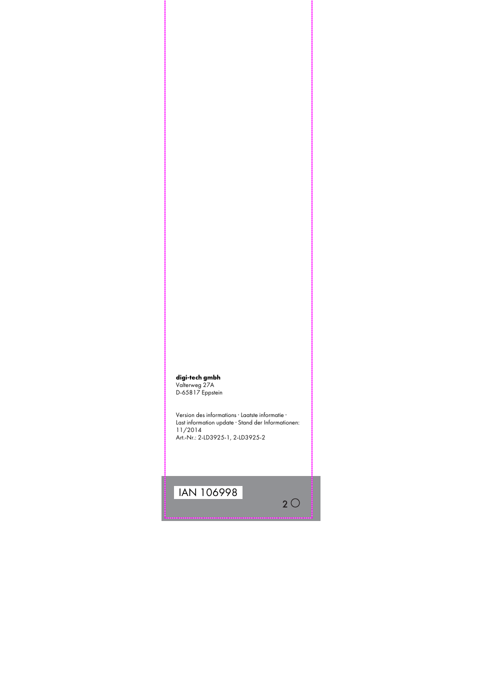 Auriol 2-LD3925-1_2 User Manual | Page 26 / 26