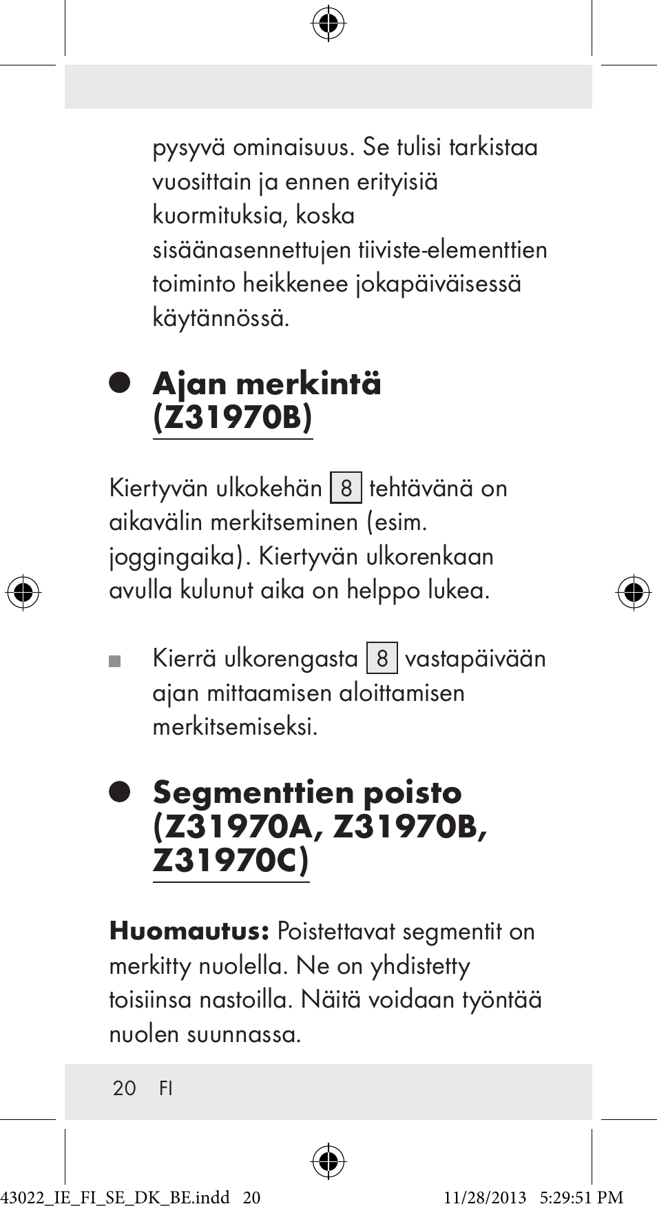 Auriol Z31970 User Manual | Page 20 / 65