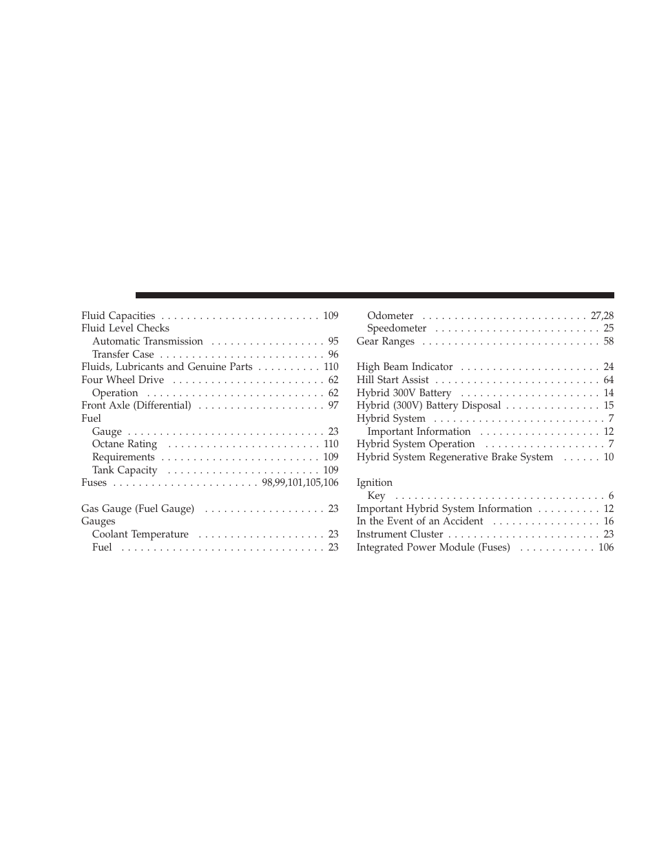 Chrysler 2009 Aspen Hybrid User Manual | Page 132 / 138