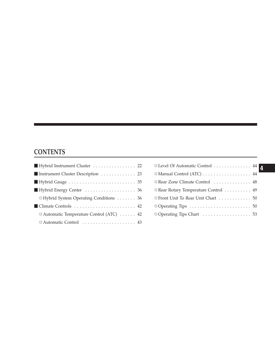 Chrysler 2009 Aspen Hybrid User Manual | Page 23 / 138