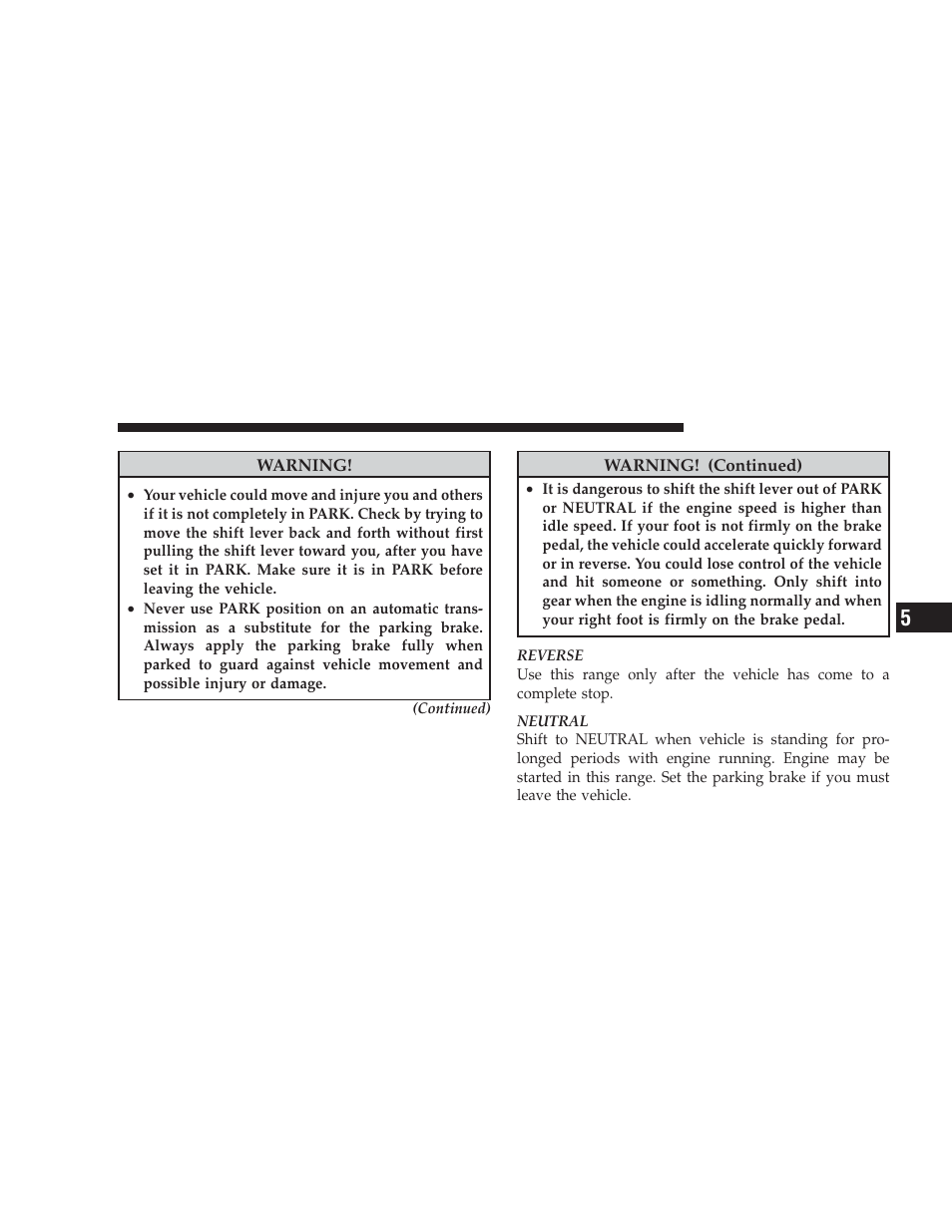Chrysler 2009 Aspen Hybrid User Manual | Page 61 / 138
