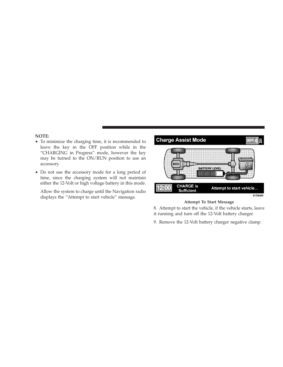 Chrysler 2009 Aspen Hybrid User Manual | Page 84 / 138