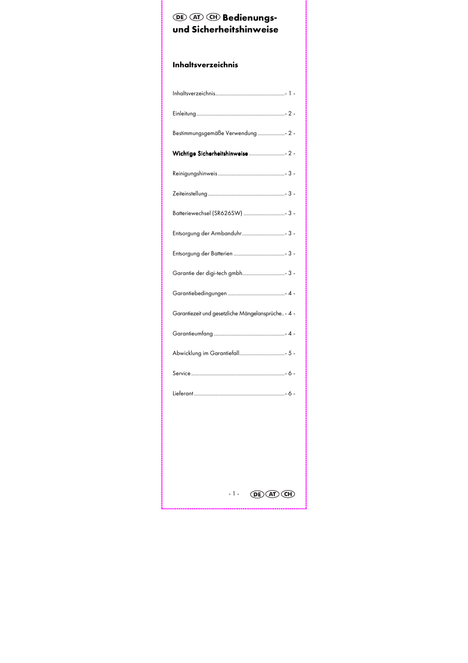 Bedienungs- und sicherheitshinweise | Auriol 2-LD3855-4_5 User Manual | Page 3 / 24