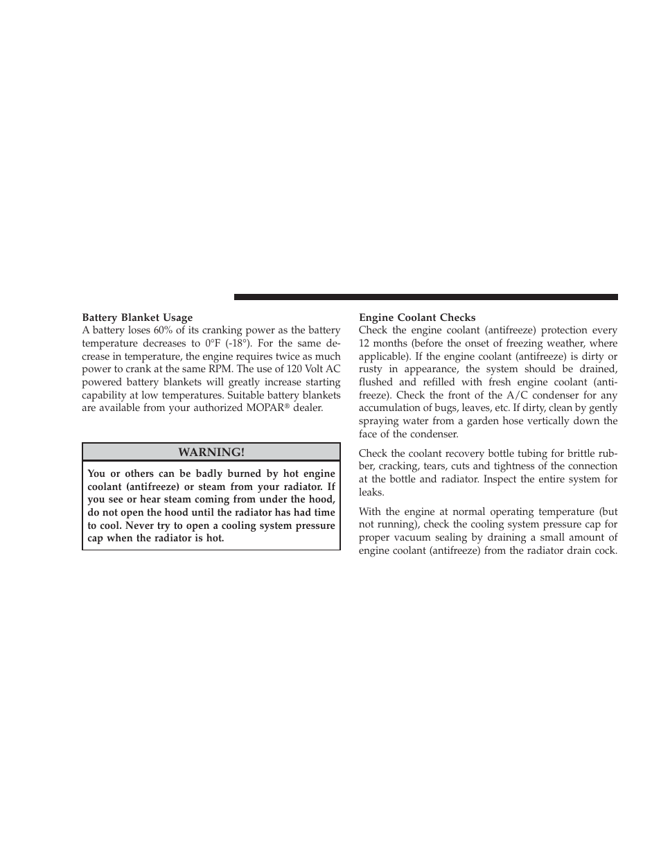 Cooling system | Dodge 2009 Dodge Ram Pickup 2500 User Manual | Page 102 / 159