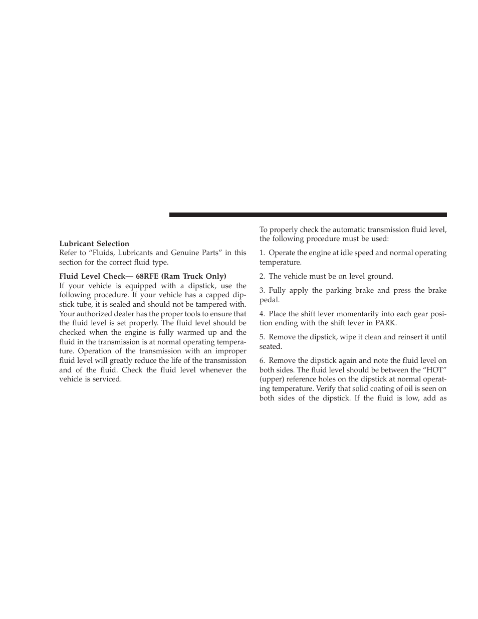 Automatic transmission - if equipped, Automatic transmission — if equipped | Dodge 2009 Dodge Ram Pickup 2500 User Manual | Page 110 / 159