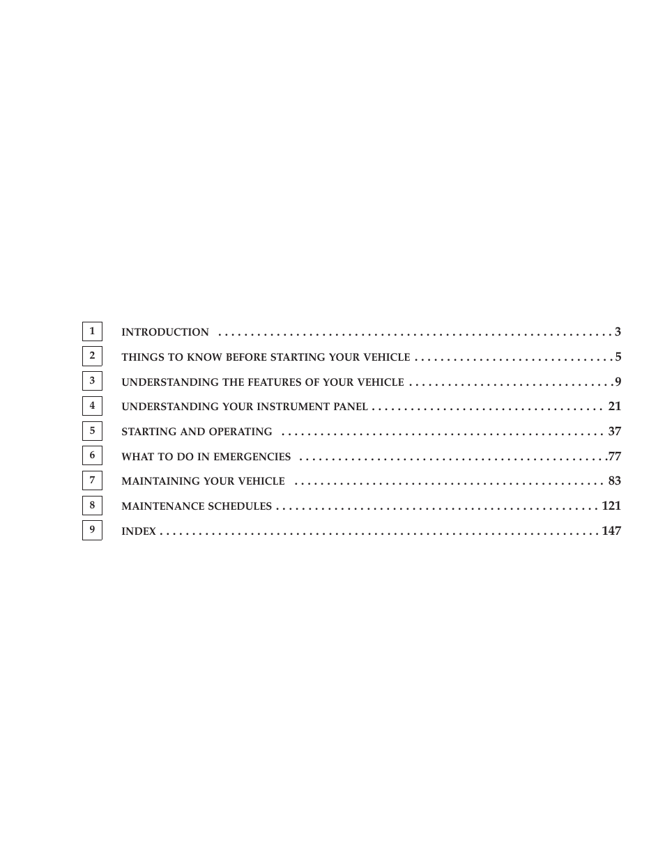 Dodge 2009 Dodge Ram Pickup 2500 User Manual | Page 3 / 159