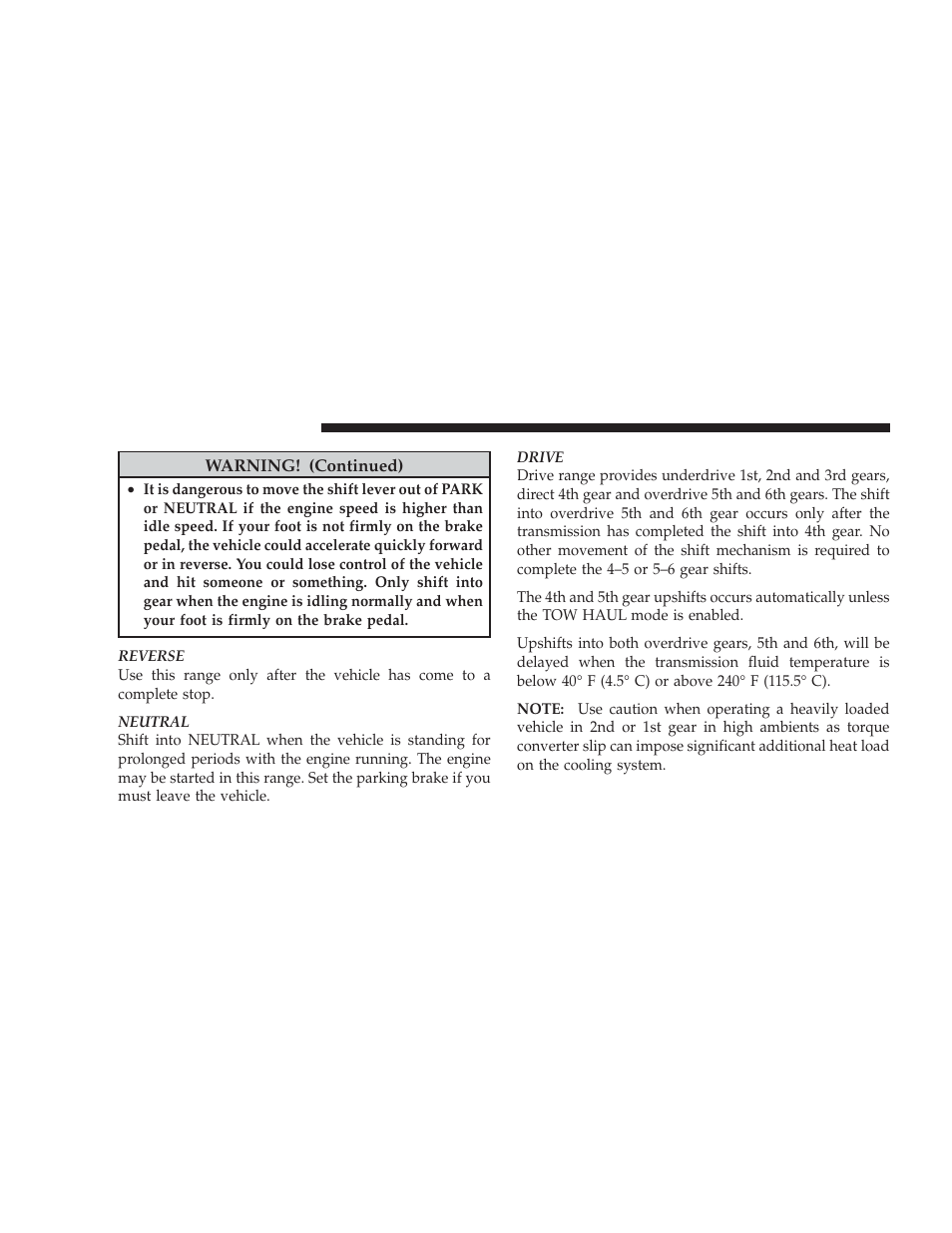 Dodge 2009 Dodge Ram Pickup 2500 User Manual | Page 58 / 159