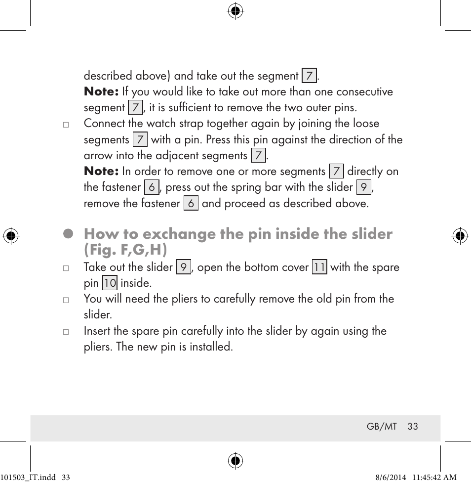 Auriol 101503-14-xx User Manual | Page 33 / 45