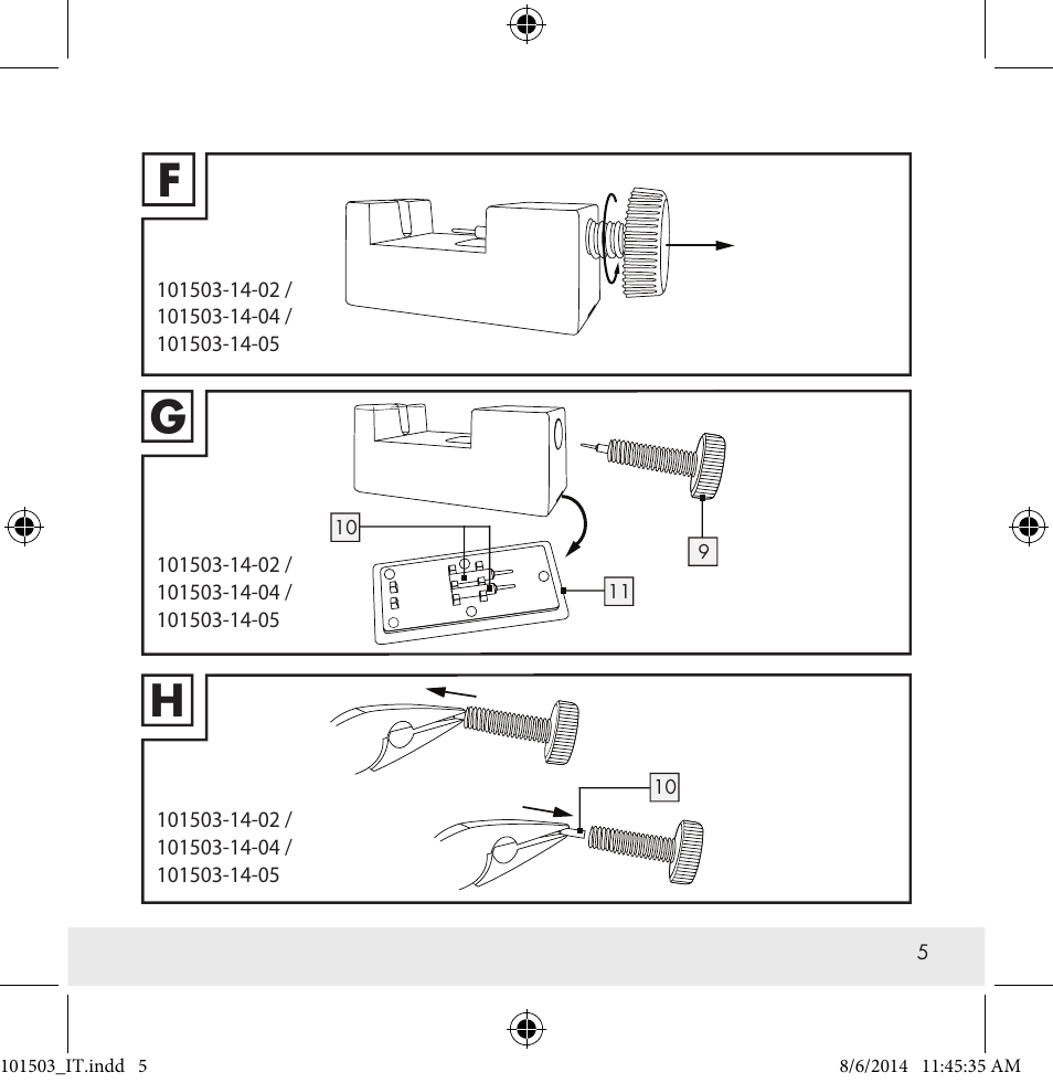 Auriol 101503-14-xx User Manual | Page 5 / 45