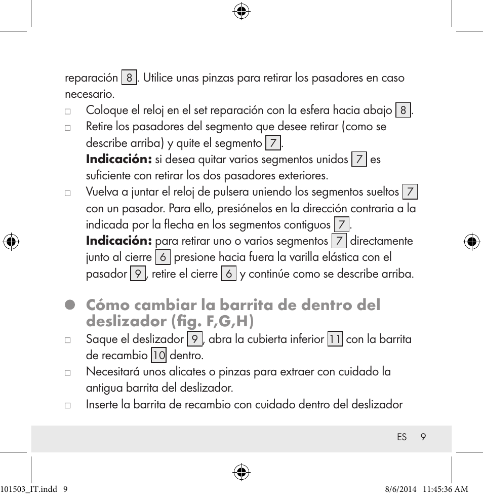 Auriol 101503-14-xx User Manual | Page 9 / 45