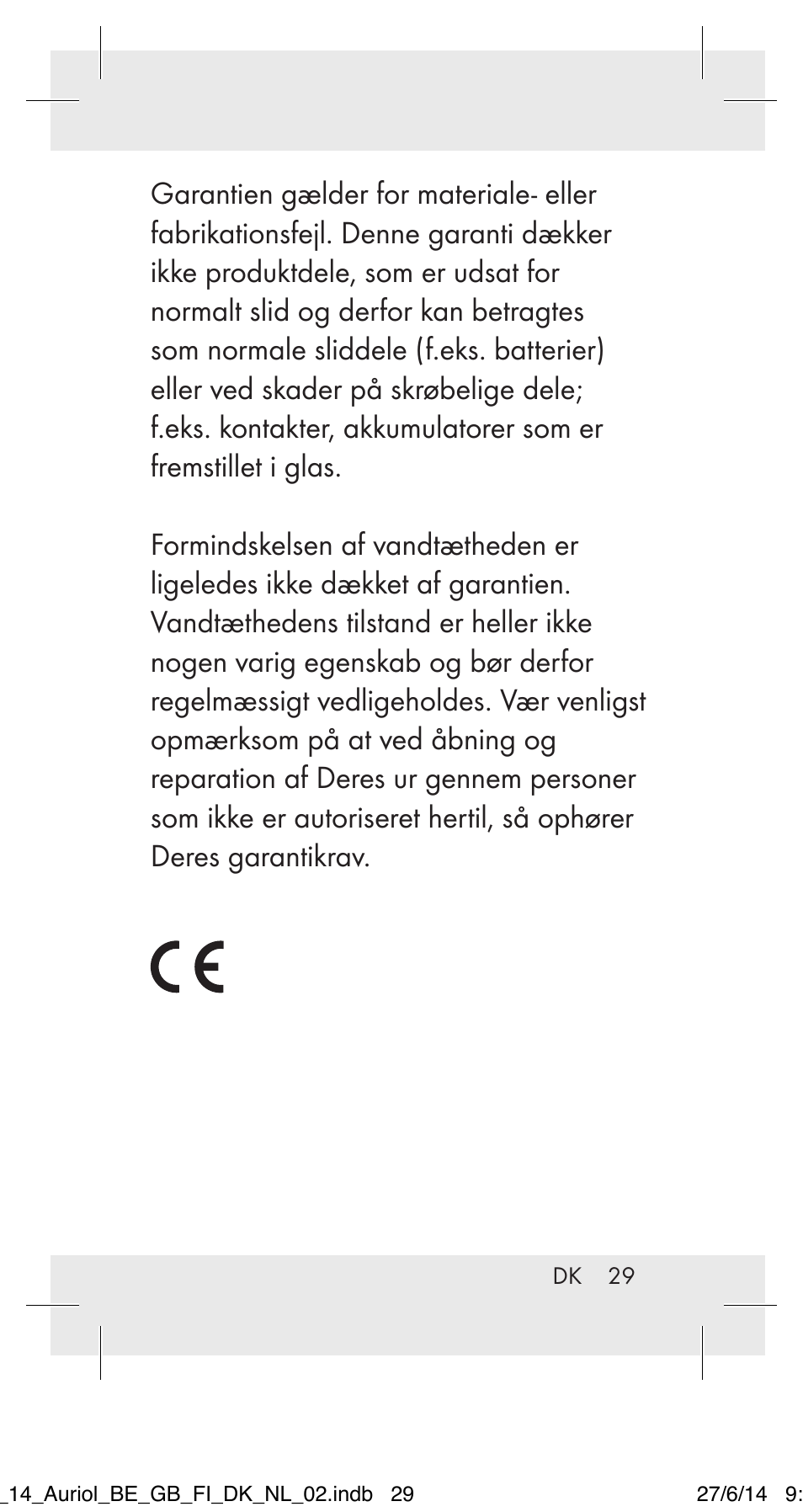 Auriol 101391-14-xx User Manual | Page 29 / 47