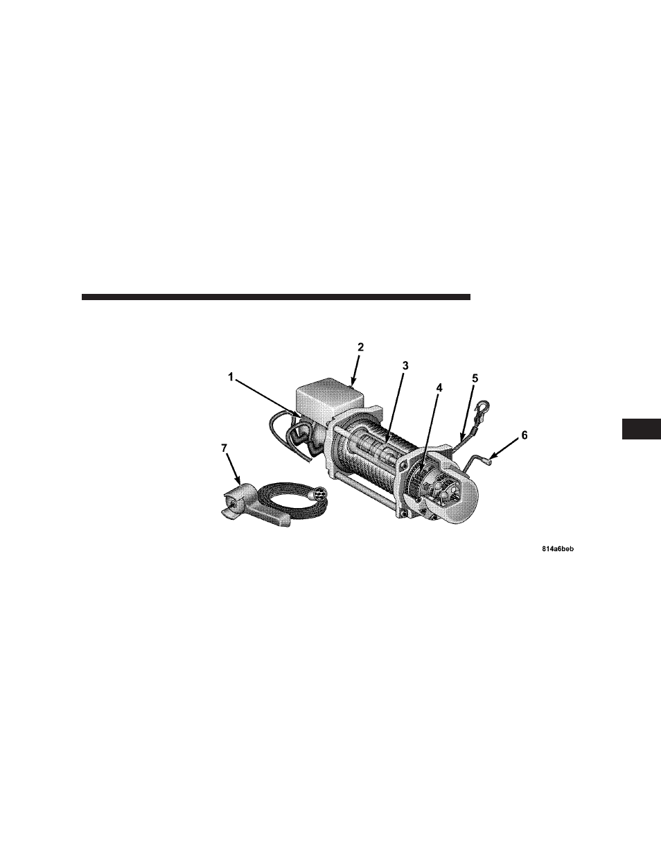 Understanding the features of your winch | Dodge 2007 Power Wagon User Manual | Page 292 / 492