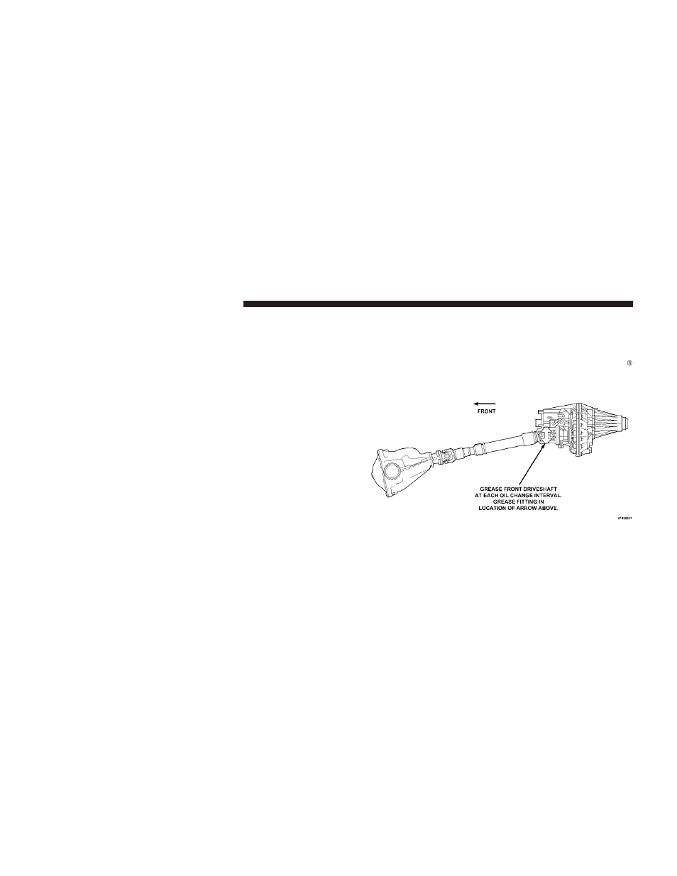 Steering linkage - inspection, Front prop shaft lubrication, Steering linkage — inspection | Dodge 2007 Power Wagon User Manual | Page 401 / 492