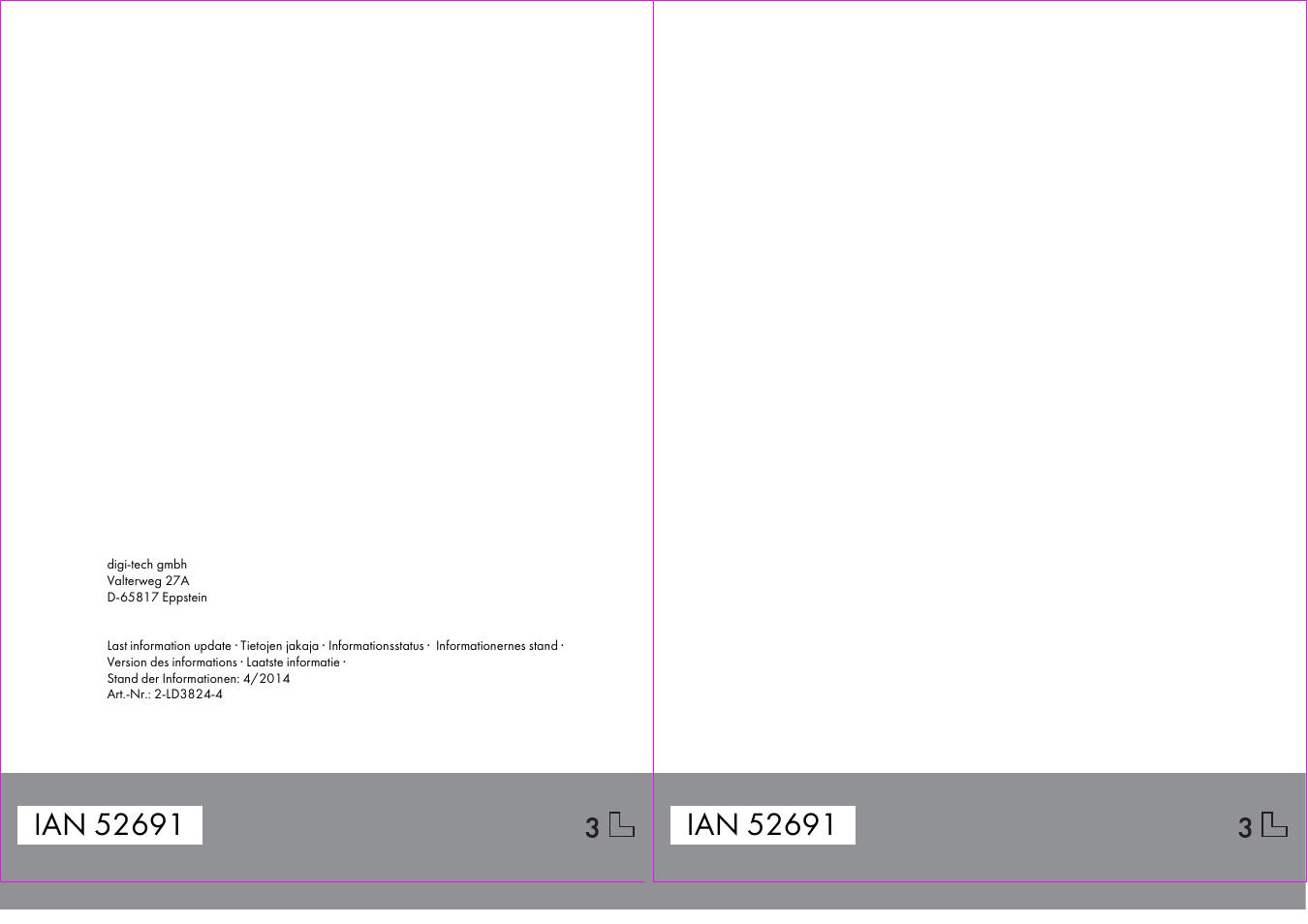 Auriol 2-LD3824-4 User Manual | Page 30 / 30