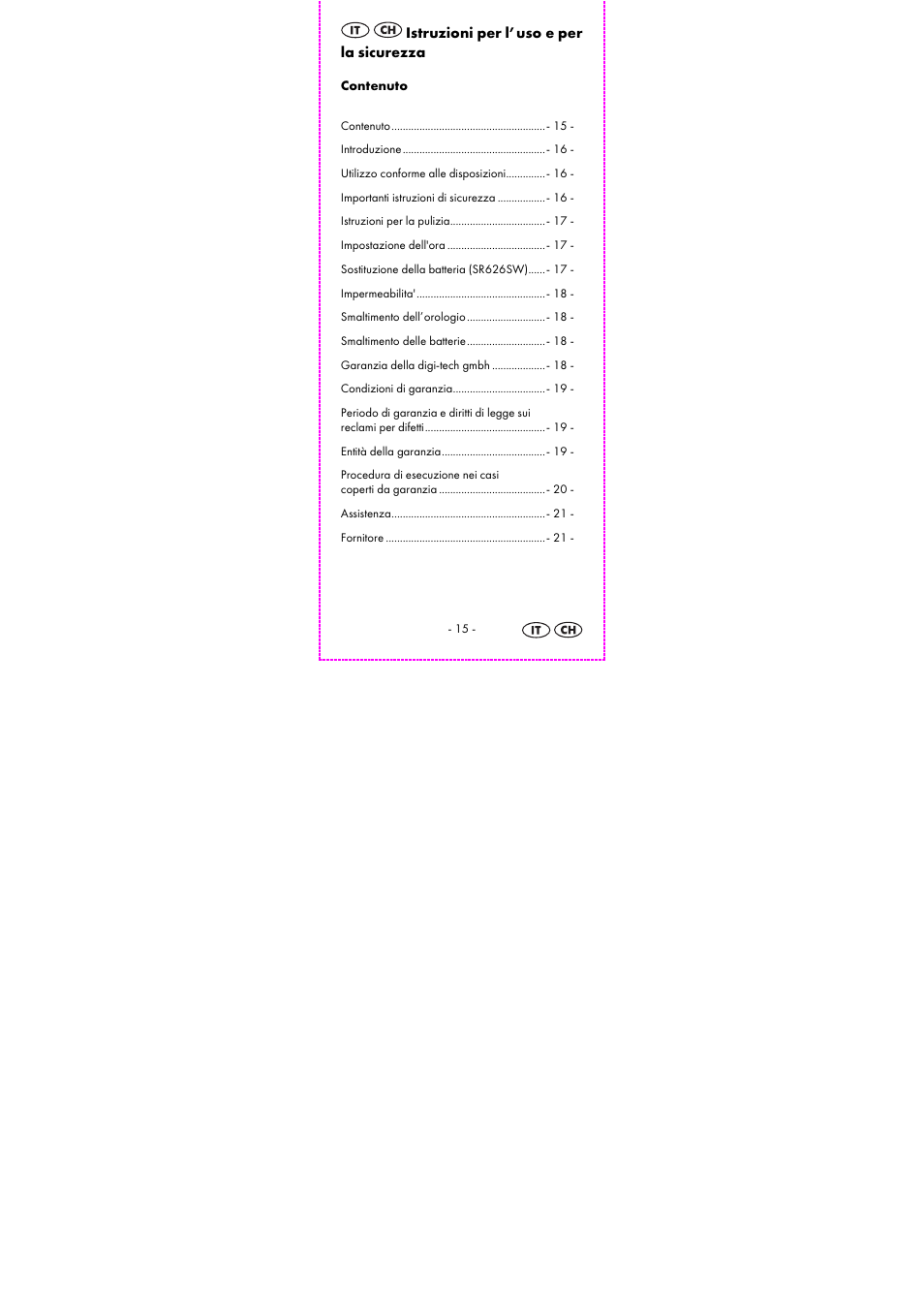 Auriol 2-LD3804 User Manual | Page 17 / 37