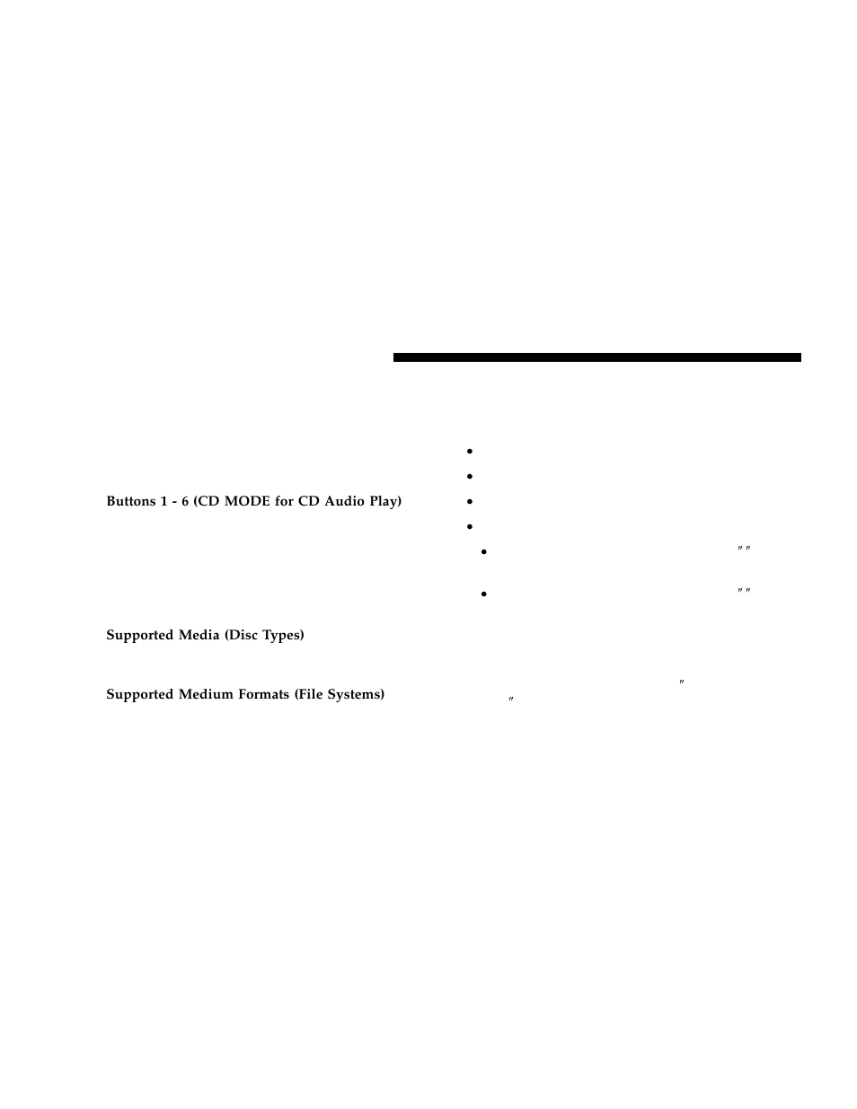 Notes on playing mp3 files | Dodge 2006 LX Magnum User Manual | Page 174 / 376