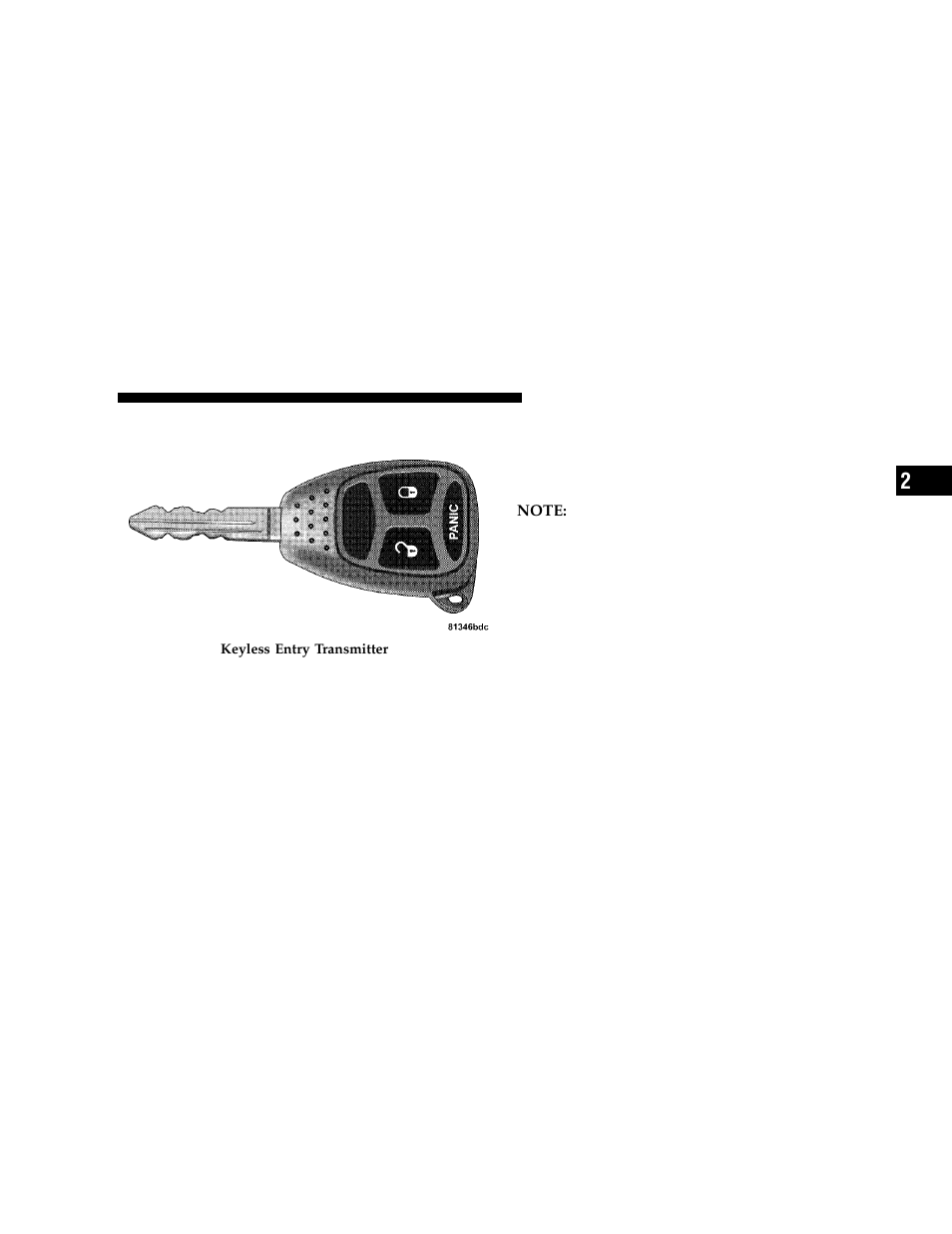 To unlock the doors | Dodge 2006 LX Magnum User Manual | Page 21 / 376