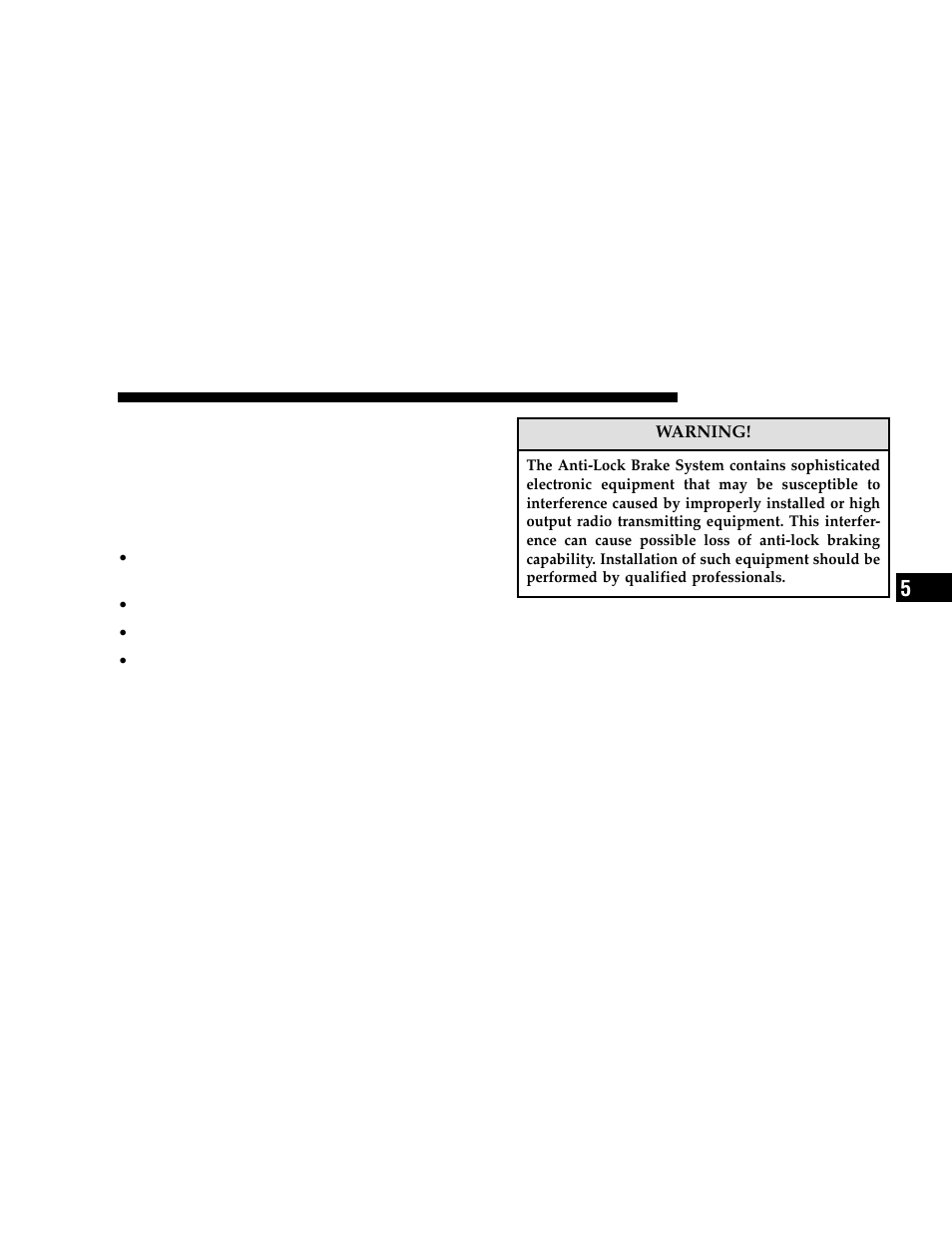 Dodge 2006 LX Magnum User Manual | Page 221 / 376