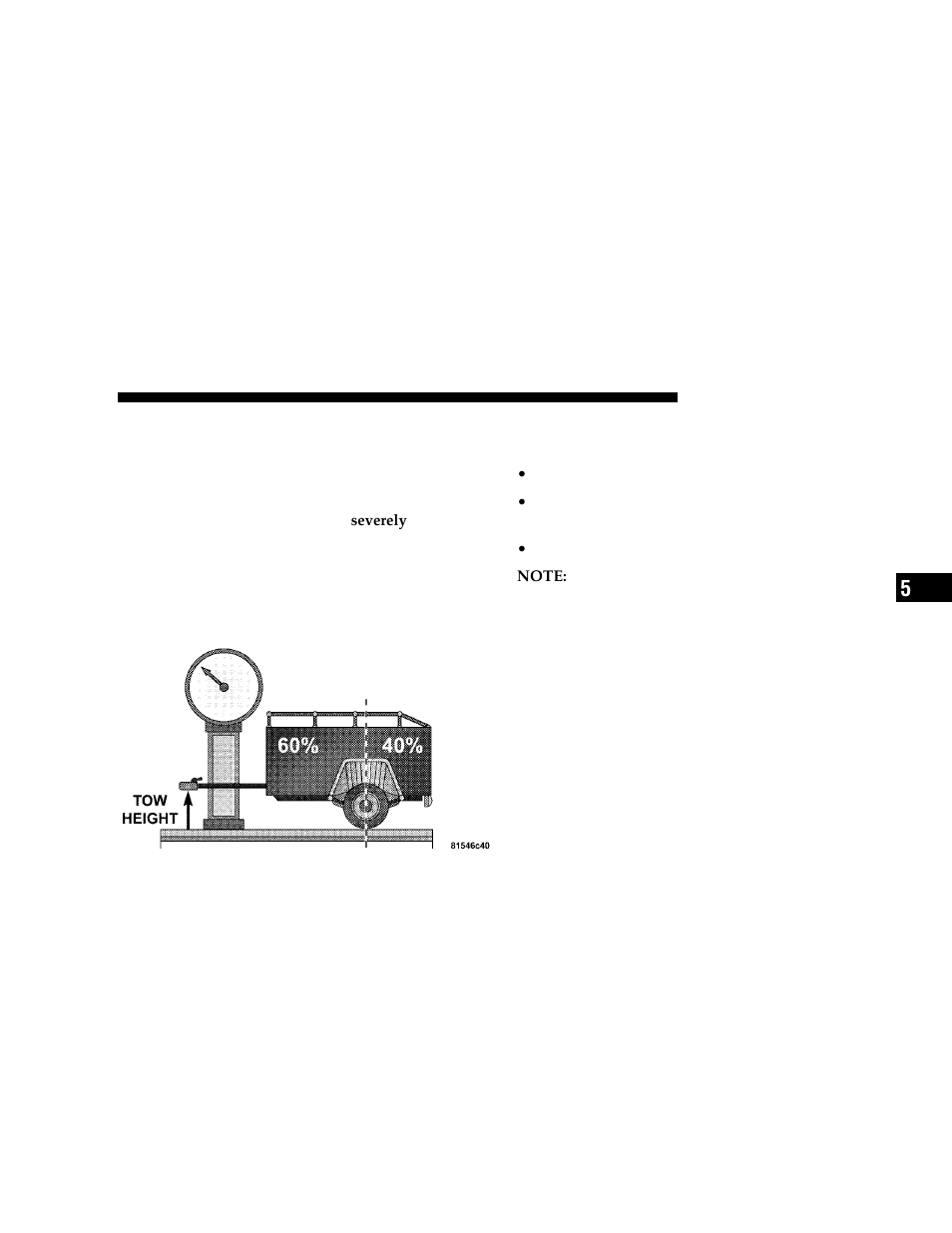 Trailer and tongue weight | Dodge 2006 LX Magnum User Manual | Page 259 / 376