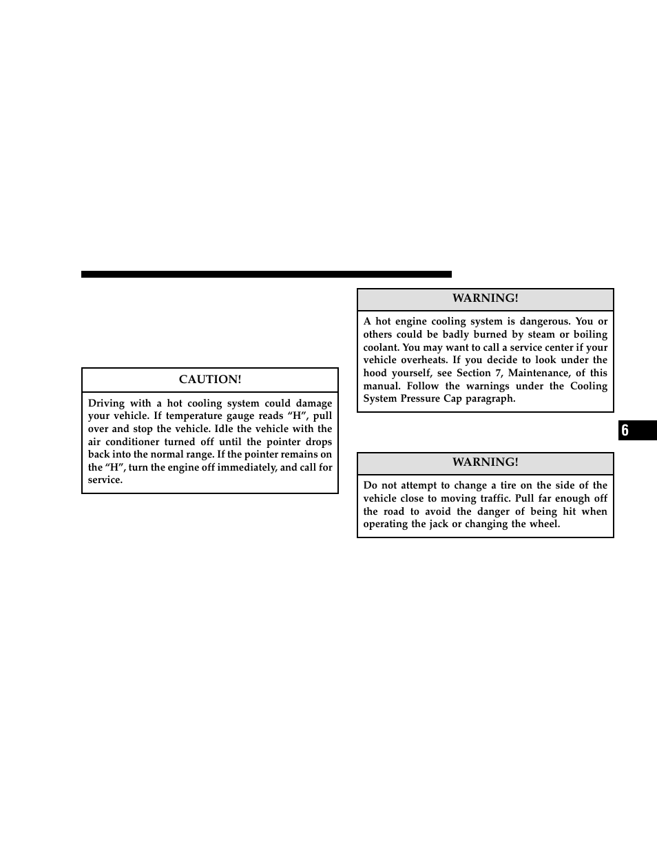 Jacking and tire changing | Dodge 2006 LX Magnum User Manual | Page 269 / 376