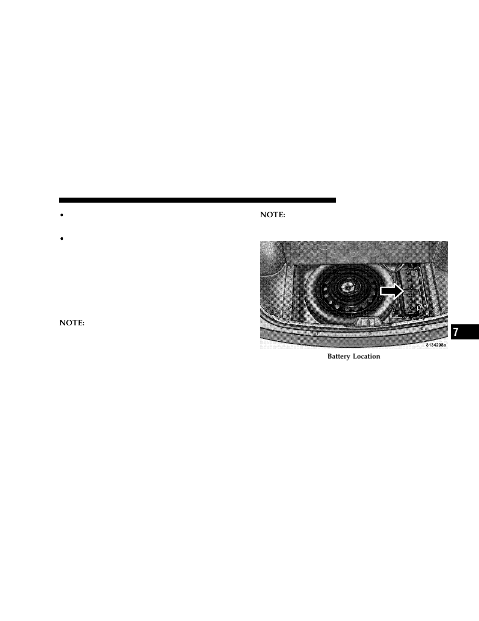 Maintenance-free battery | Dodge 2006 LX Magnum User Manual | Page 299 / 376