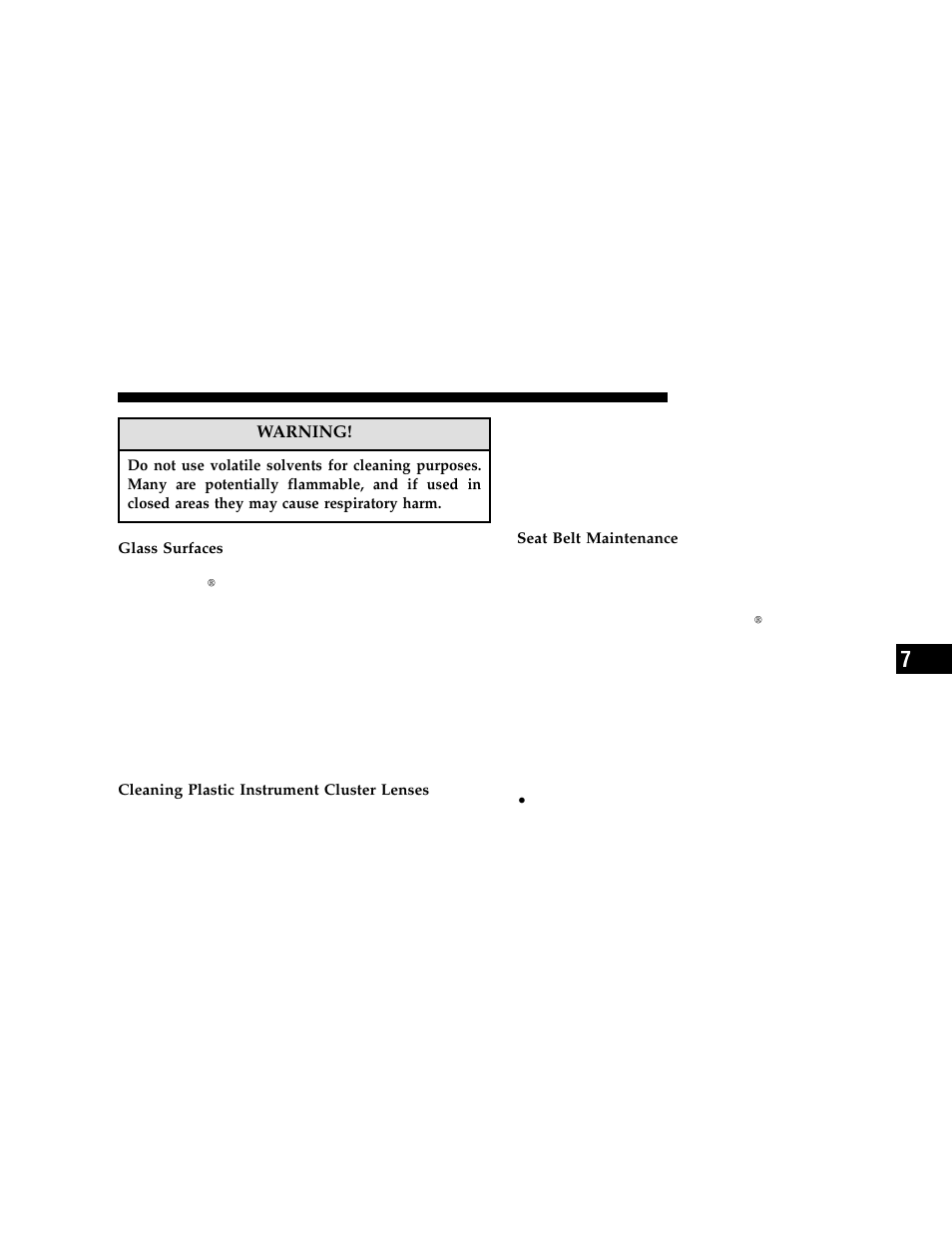 Cleaning the center console cup holders | Dodge 2006 LX Magnum User Manual | Page 317 / 376