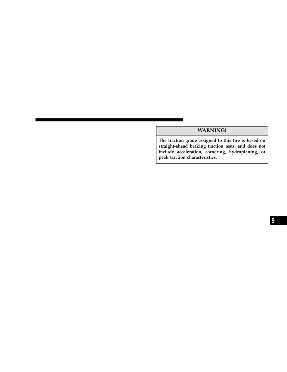 Treadwear, Traction grades, Temperature grades | Dodge 2006 LX Magnum User Manual | Page 357 / 376