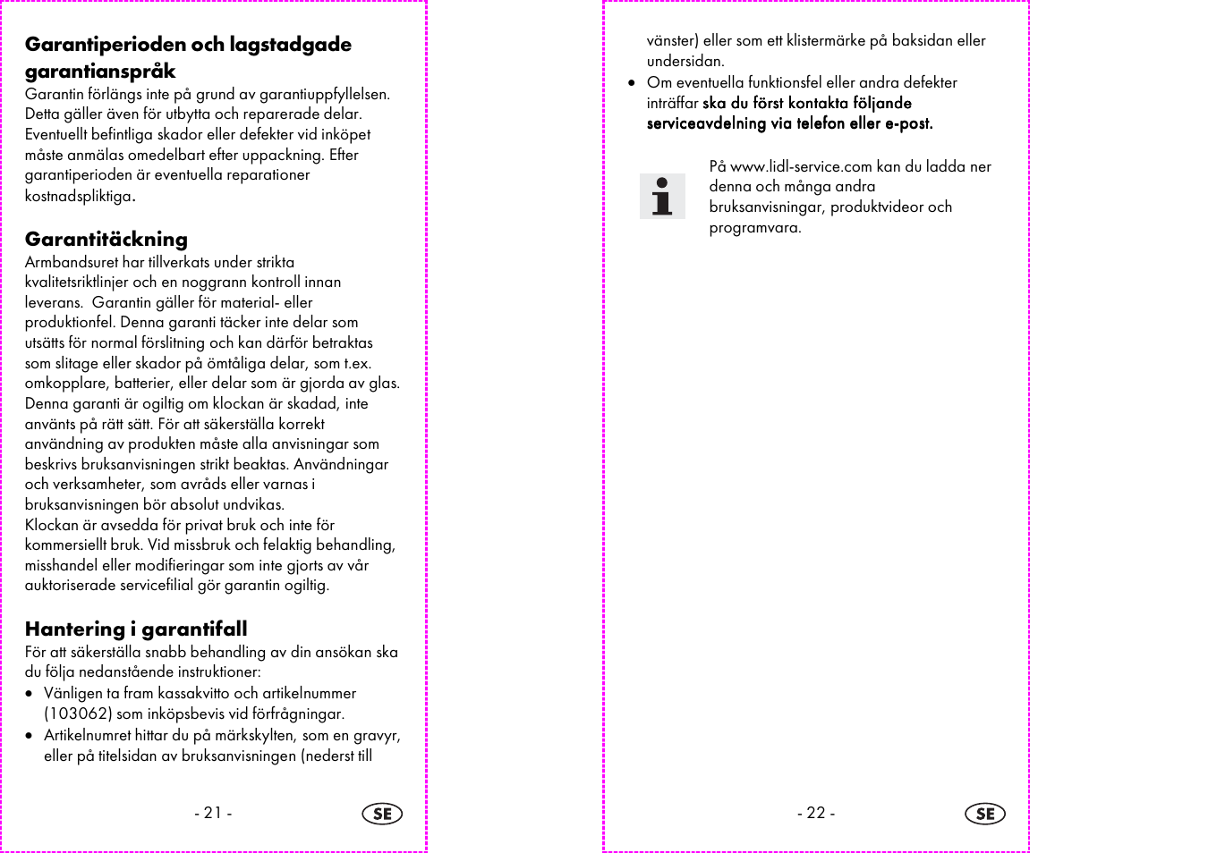 Auriol 2-LD3885 User Manual | Page 12 / 30