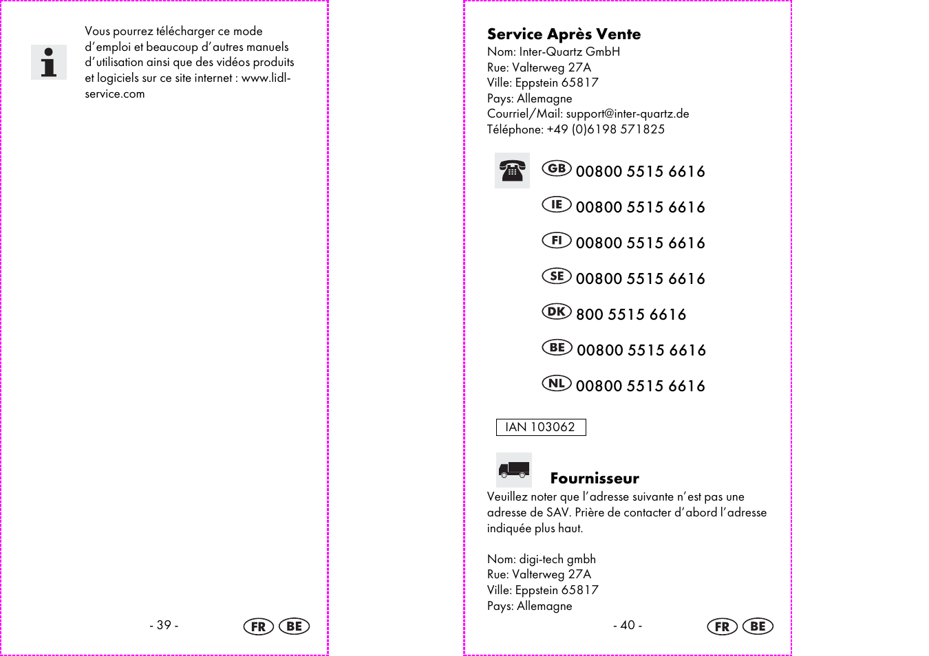 Auriol 2-LD3885 User Manual | Page 21 / 30