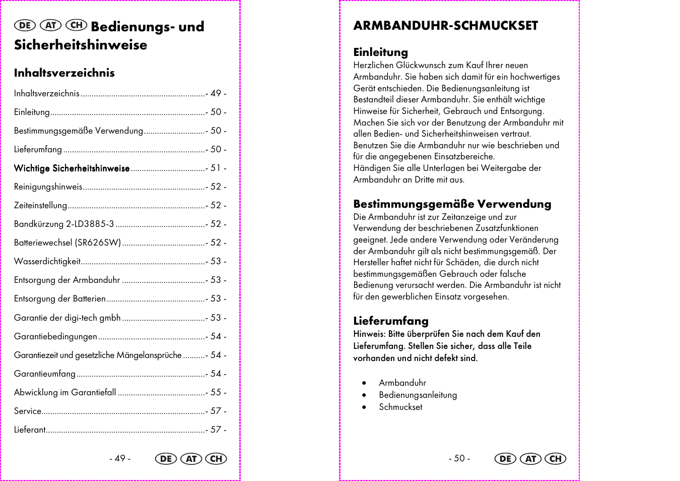 Bedienungs- und sicherheitshinweise | Auriol 2-LD3885 User Manual | Page 26 / 30