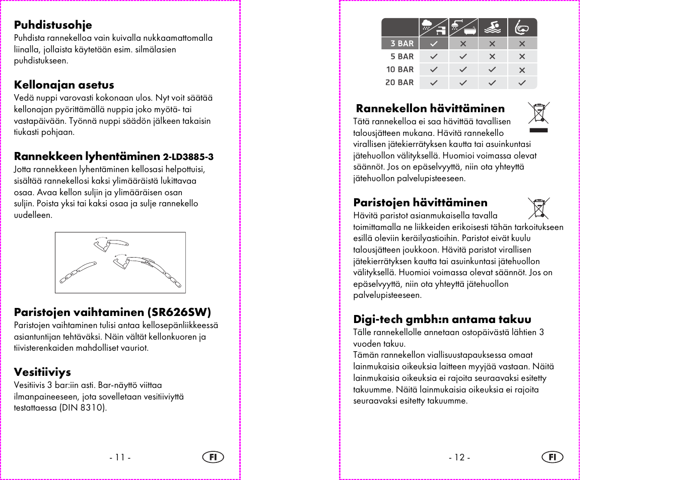 Auriol 2-LD3885 User Manual | Page 7 / 30