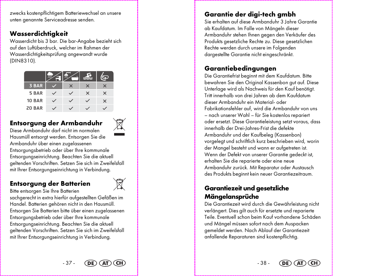 Auriol 2-LD3885 User Manual | Page 20 / 22