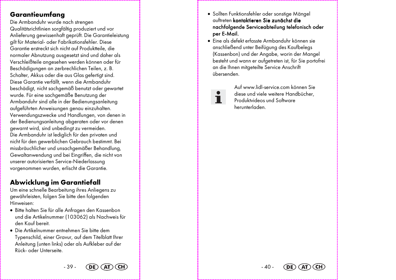 Auriol 2-LD3885 User Manual | Page 21 / 22