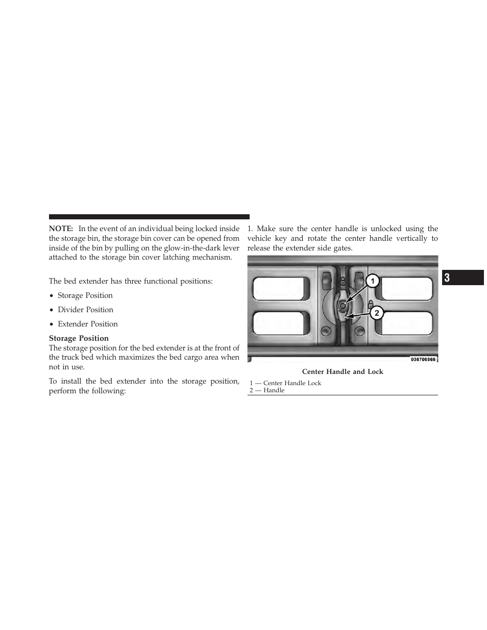 Bed extender — if equipped | Dodge 2010 Ram Truck User Manual | Page 178 / 610