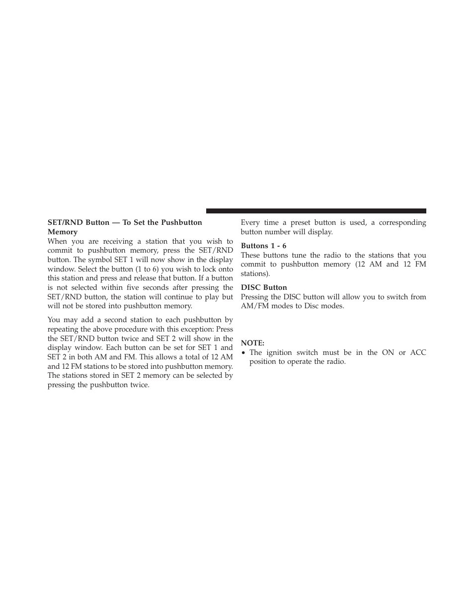 Operation instructions — cd mode for cd, And mp3 audio play | Dodge 2010 Ram Truck User Manual | Page 247 / 610