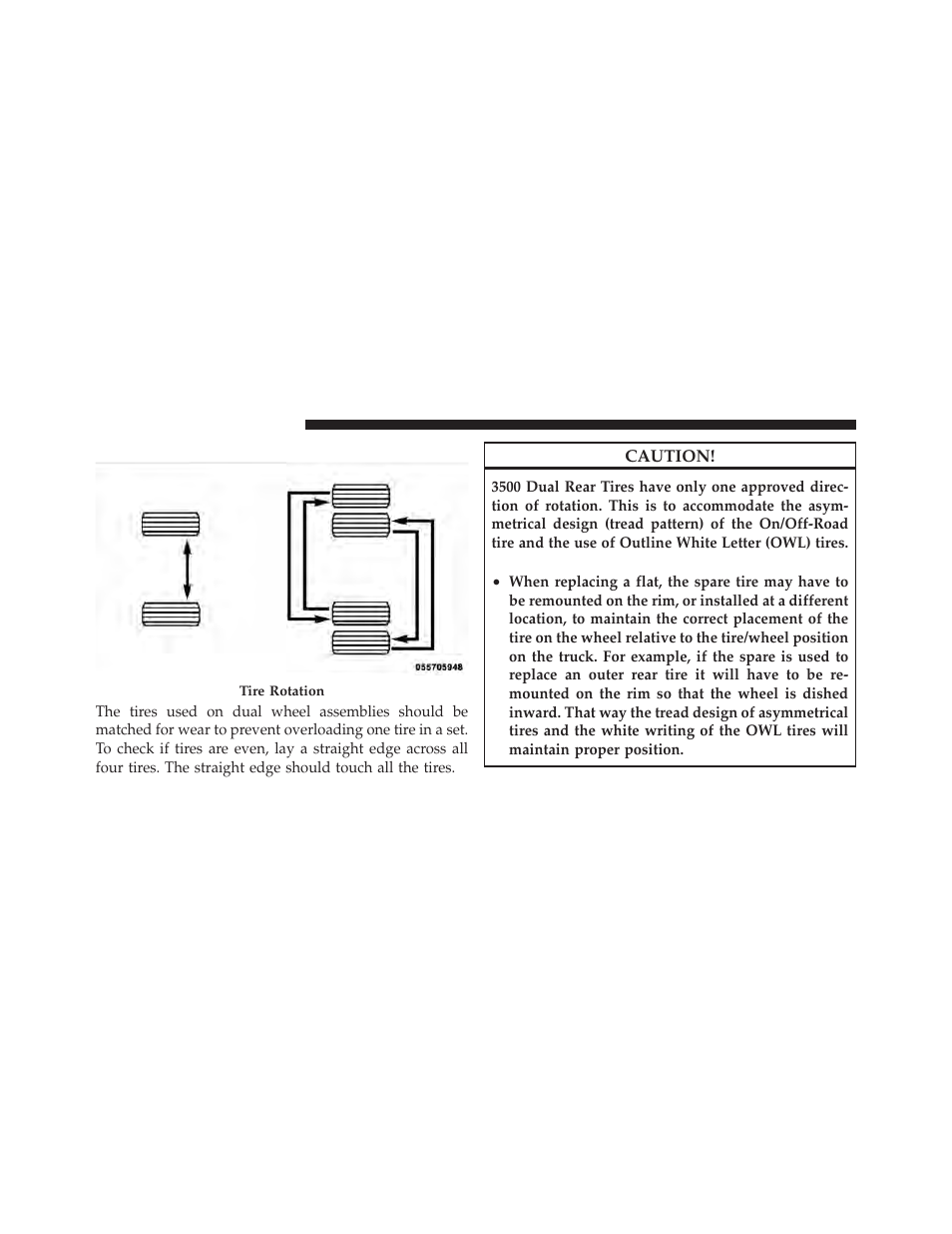 Dual rear wheels | Dodge 2010 Ram Truck User Manual | Page 419 / 610