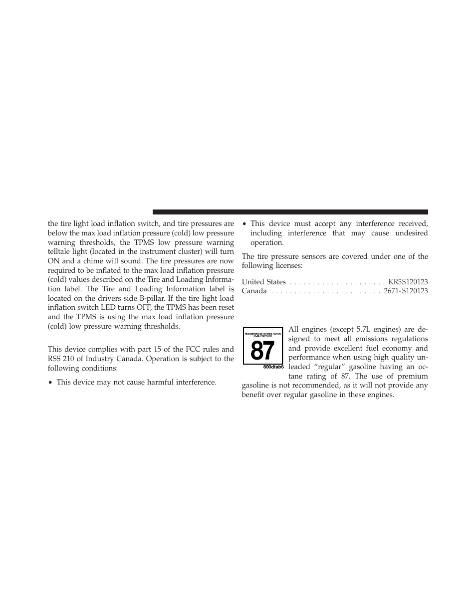 General information, Fuel requirements, 7l and 4.7l engine | Dodge 2010 Ram Truck User Manual | Page 429 / 610