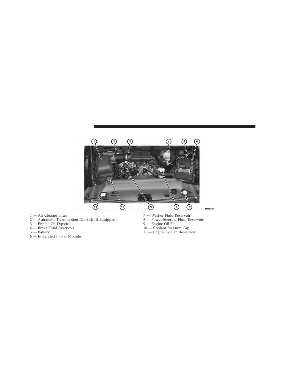 Engine compartment — 3.7l | Dodge 2010 Ram Truck User Manual | Page 505 / 610